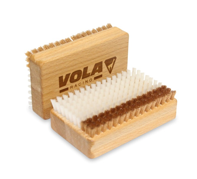 Copper/nylon brush