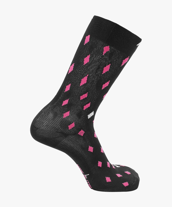 Energiapura fietssokken RUMBLE zwart/roze
