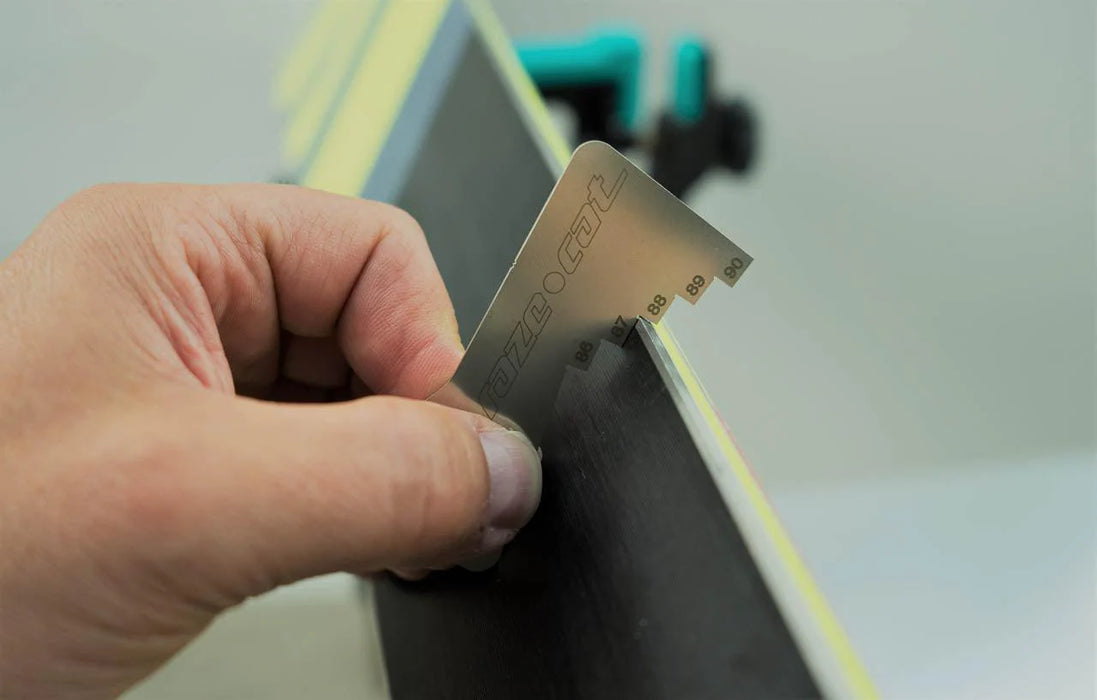 Hoekmeter voor ski- en snowboardkanten