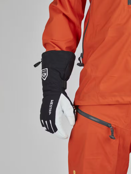 Army Leather Heli Ski 5-finger handschoen