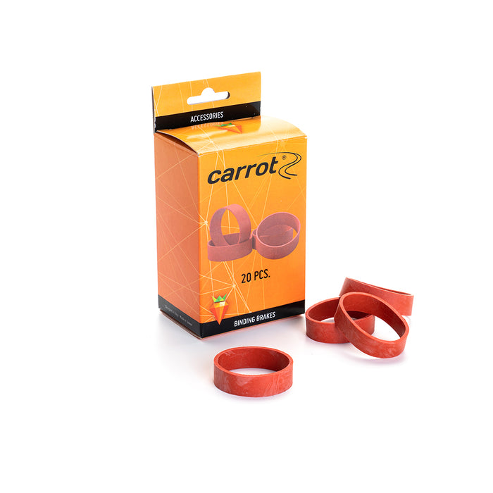 Carrot Elastieken voor Bindingen (20 stuks)